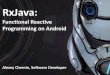 Sperasoft Talks: RxJava Functional Reactive Programming on Android