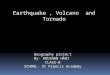 earthquake tornado and volcano