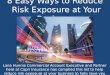 Gabrielle A Rusignuolo @8 Easy Ways to Reduce Risk Exposure
