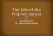 (10) The Life of the Prophet Muhammad - Moving Out