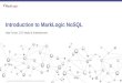 Northeastern DB Class Introduction to Marklogic NoSQL april 2016