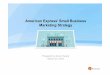 American Express Small Business Marketing Strategy