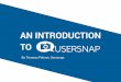 What is Usersnap? An Introduction to bug tracking