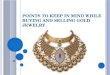 Points to be kept in mind while buying and selling gold jewelry