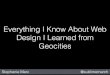 Everything I Know About Web Design I Learned from Geocities