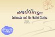 Weddings Indonesia and the United States