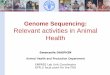 Genome Sequencing: FAO's relevant activities in Animal Health