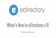 What's New in eDirectory v.11