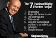 7 habits of highly effective people by stephen covey