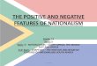 The positive and negative features of nationalism  south africa