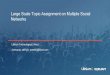 LASTA: Large Scale Topic Assignment on Multiple Social Networks