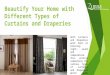 Types Of Curtains And Draperies,Contemporary Curtains