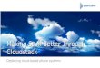 CloudStack EU User Group - Making stuff better through CloudStack