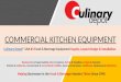 Food & Beverage Commercial Kitchen Equipment - Restaurants, Supermarkets, Casinos, Bars, Hotels, Casinos, Airports, Hospitality, Healthcare & Hospitals