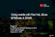 RHTE 2016 Going Mobile with Red Hat JBoss BPMSuite & BRMS