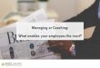 People Matters Webinar - Manager as a coach