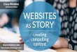 Websites as Story -  WordCamp Denver 2016