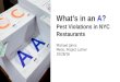 What’s in an A- Pest Violations in NYC Restaurant Inspections