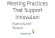 How Meetings Can Support a Culture of Innovation / Lean Startup