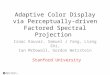 Adaptive Spectral Projection