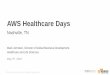 2016 AWS Healthcare Days | Nashville, TN – May 3,2016