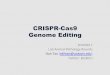 Genome Editing CRISPR-Cas9
