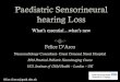 Imaging of hearing loss: Sensorineural hearing loss