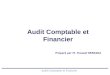 Partie 1 audit comptable et financier