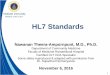 Hl7 Standards (November 6, 2016)