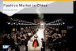 Fashion Market in China