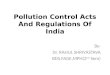 Pollution control acts