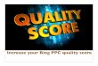 Bing PPC Quality Score
