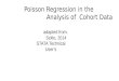 5.7 poisson regression in the analysis of  cohort data