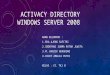 Activacy Directory Windows Server 2008