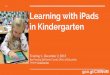Learning with iPads in Kindergarten (1)
