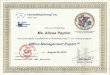 Office Management Expert Certificate