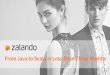 Zalando Tech: From Java to Scala in Less Than Three Months