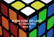 Rubik diy lamp instructions