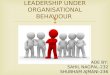 Leadership Under Organisational Behaviour