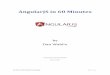 Angularjs in 60 minutes by dan wahlin