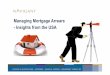 Managing Mortgage Arrears - Insights from the USA