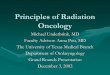Principles of Radiation Oncology - utmb.edu
