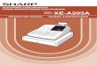 XE-A203 ELECTRONIC CASH REGISTER