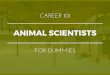 Animal Scientists for Dummies | What You Need To Know In 15 Slides