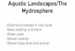 Aquatic Landscapes-The Hydrosphere