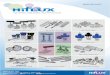 [HIFLUX] Relief valve Catalog - Field Adjustable 10,000psi ~20,000psi (RV20FAS04)  English Version