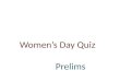 Women's Quiz-Prelims IIT BHU