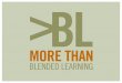 More than blended learning - stand alone version