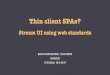 Thin client SPAs? Stream UI using web standards (CodeNight)