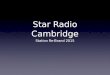 Star Radio Cambridge New Branding 2015